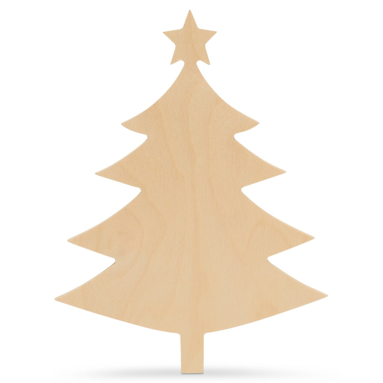 Christmas Tree Wood Cutout Unfinished Multiple Sizes Available, Crafts & Décor | Woodpeckers